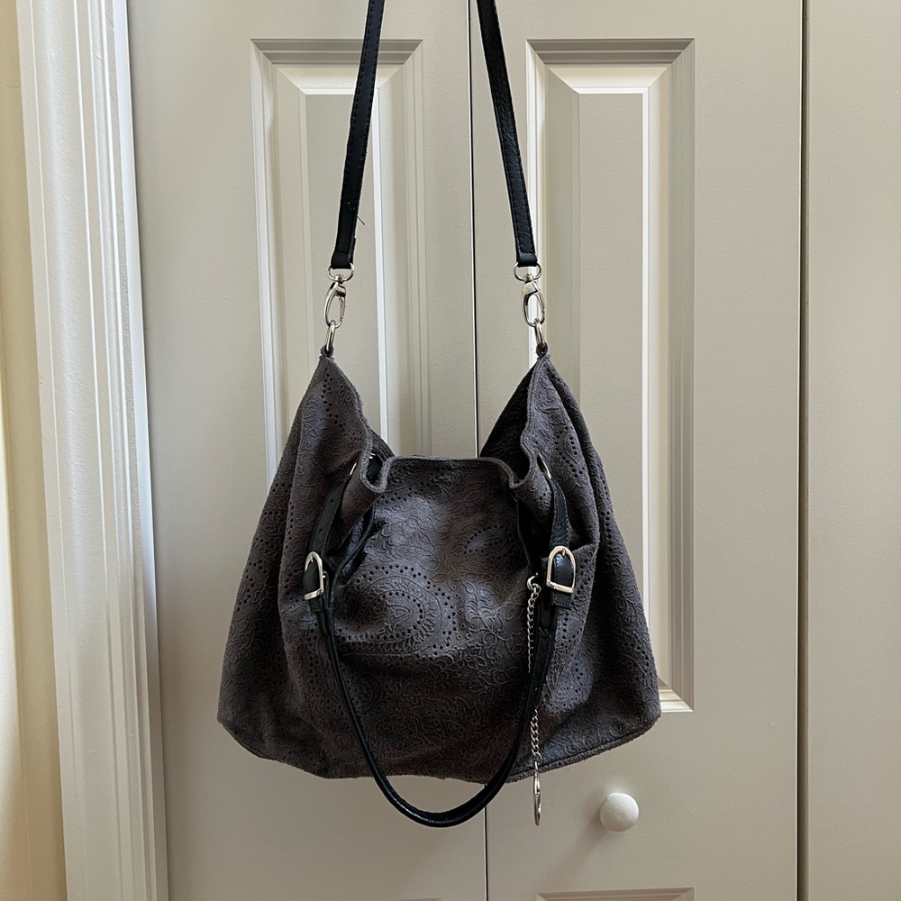MT Charcoal Shoulder Bag